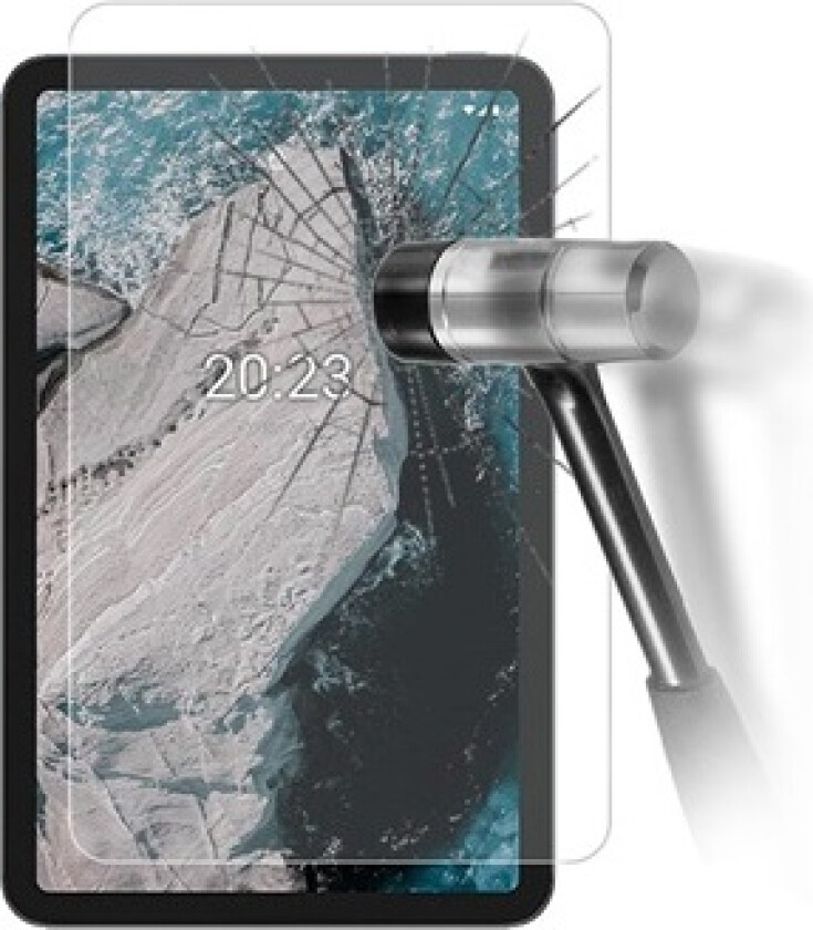 Nokia T20/T21 Skjermbeskyttere Panzerglass - 9H, 0.3mm - Klar