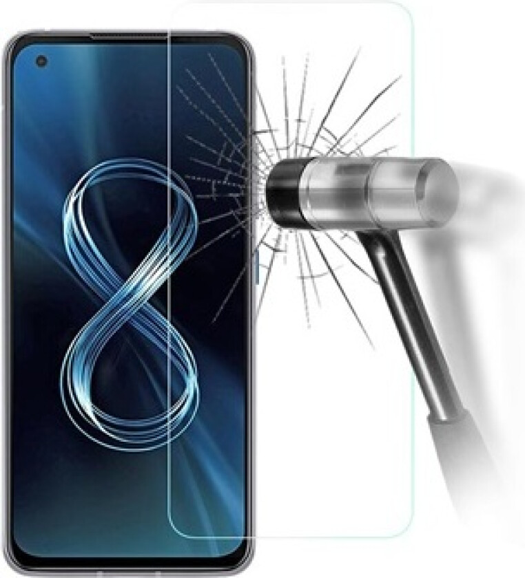Asus Zenfone 8 Skjermbeskyttere Panzerglass - 9H, 0.3mm - Klar