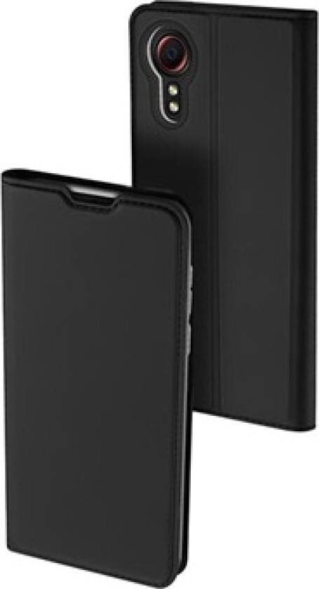 Skin Pro Samsung Galaxy Xcover 5 Flip-deksel - Svart