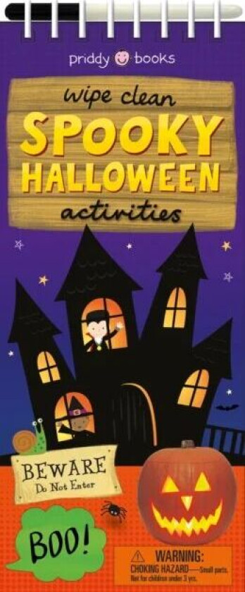 Wipe Clean Activities: Spooky Halloween av Roger Priddy