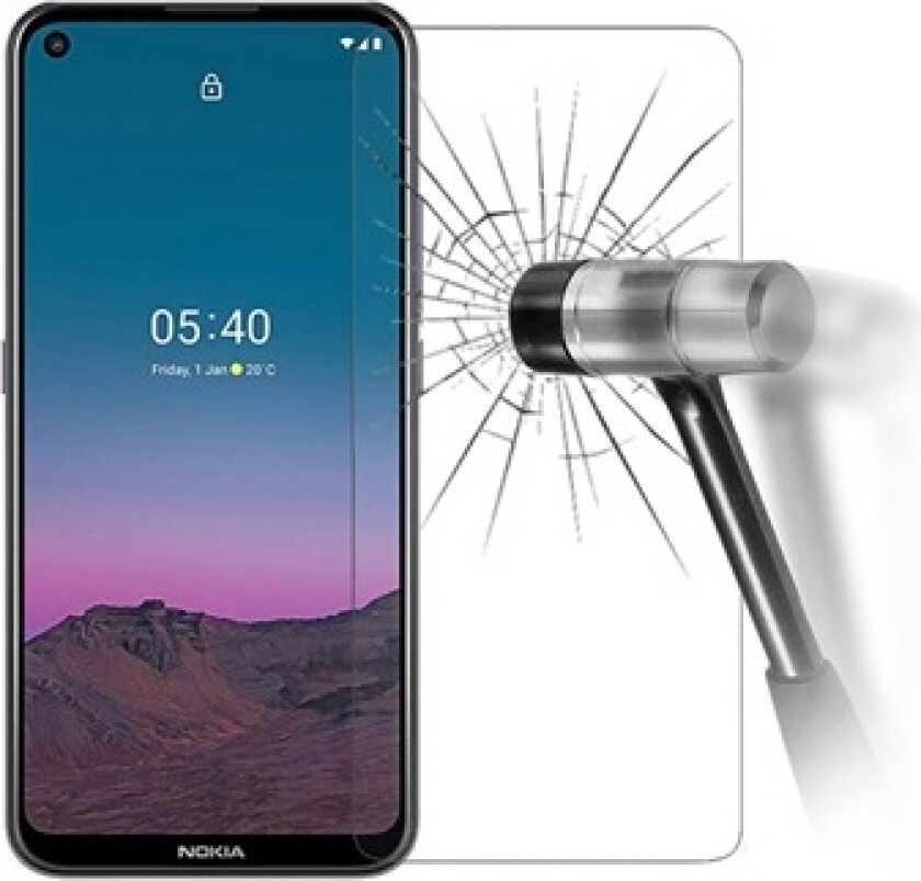 Nokia 5.4 Skjermbeskyttere Panzerglass - 9H, 0.3mm - Klar