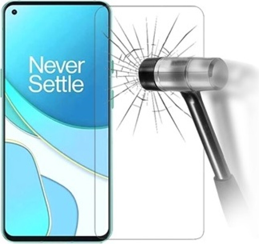 OnePlus 9 Skjermbeskyttere Panzerglass - 9H, 0.3mm - Klar