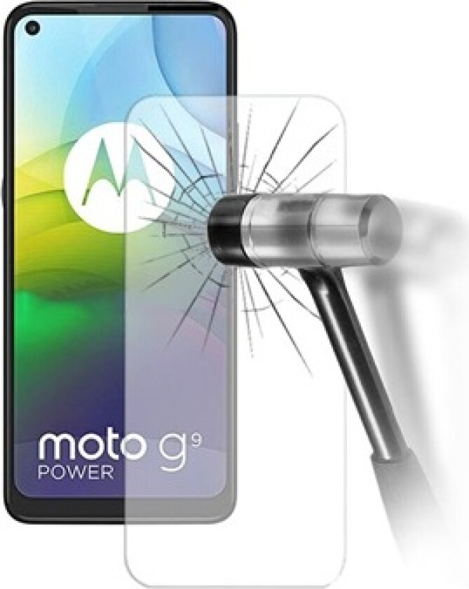 Motorola Moto G9 Power Skjermbeskyttere Panzerglass - 9H, 0.3mm - Klar