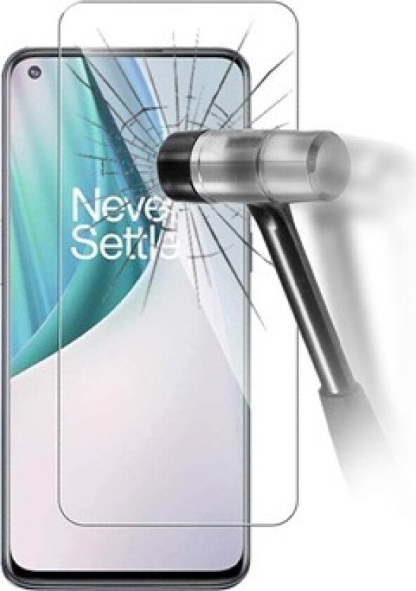 OnePlus Nord N10 5G Skjermbeskyttere Panzerglass - 9H, 0.3mm - Klar