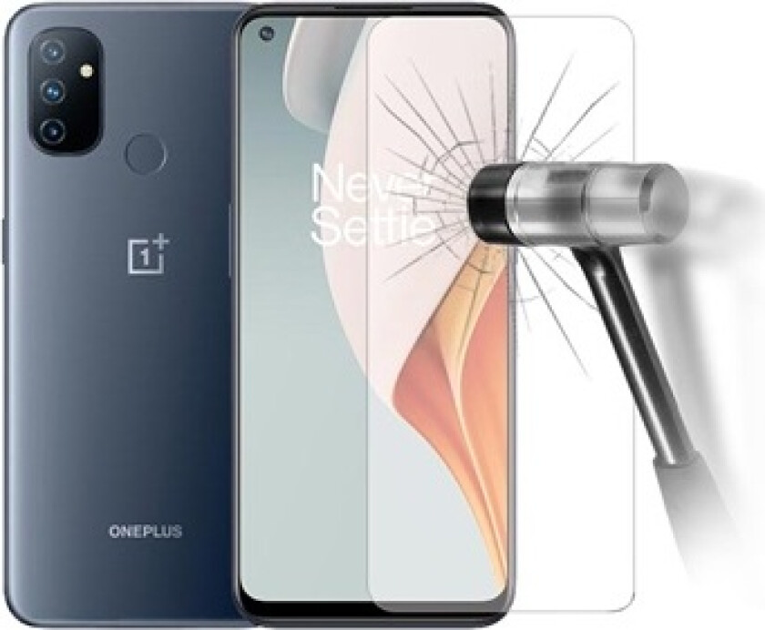 OnePlus Nord N100 Skjermbeskyttere Panzerglass - 9H, 0.3mm - Klar