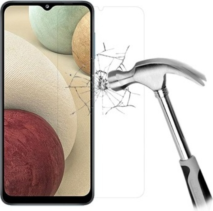 Full Cover Samsung Galaxy A12 Skjermbeskyttere Panzerglass - 9H, 0.3mm