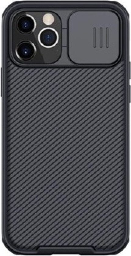 CamShield iPhone 12/12 Pro Deksel - Svart