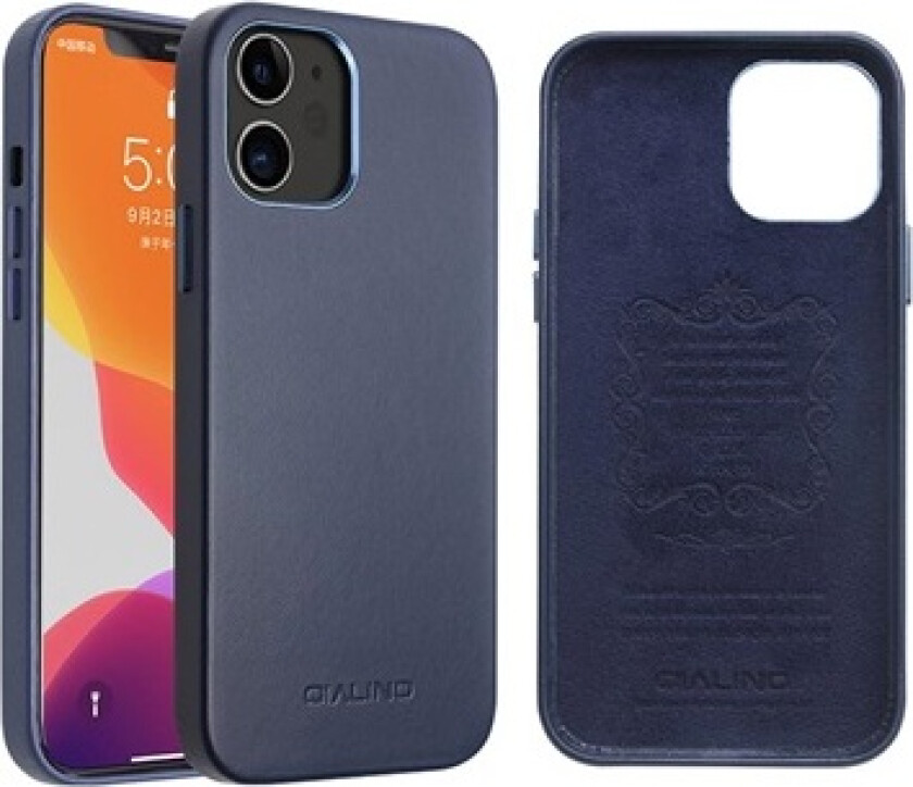 Premium iPhone 12/12 Pro Skinndeksel - Blå
