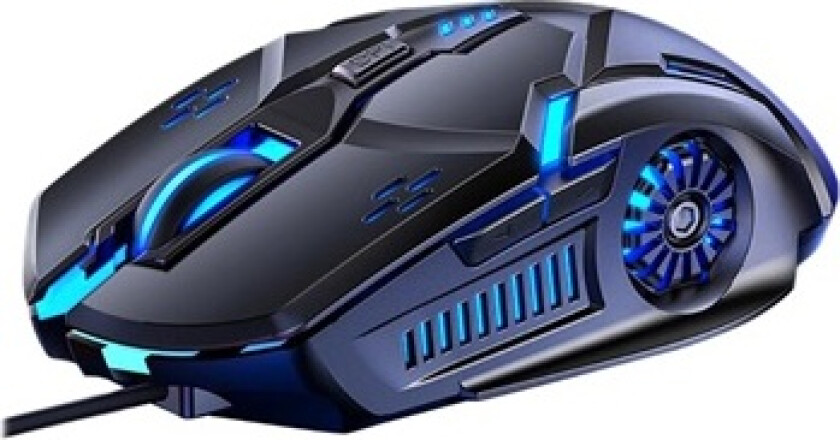 6D 4-Trinns DPI RGB Gaming-mus G5 - Svart