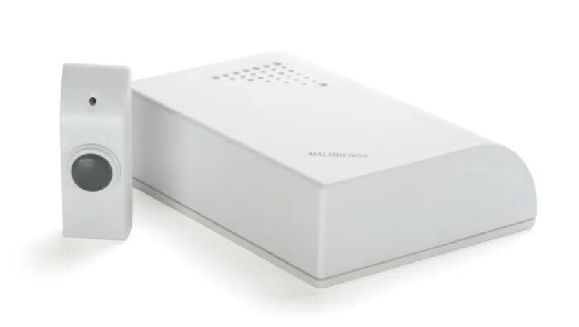 Trådløs dørklokke 1 ringeknapp