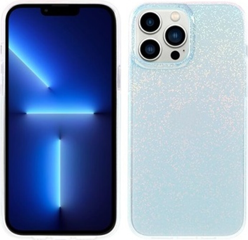 Streamer Series iPhone 13 Pro Max Deksel - Glitter