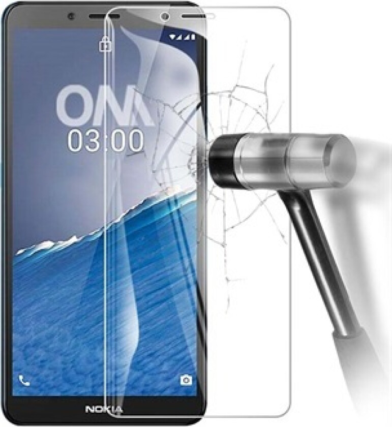 Nokia C3 Skjermbeskyttere Panzerglass - 9H, 0.33mm - Klar
