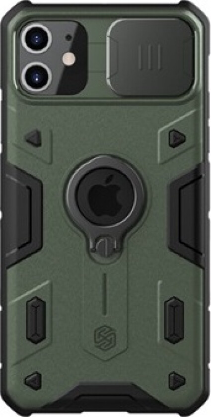 CamShield Armor iPhone 11 Hybrid-deksel - Mørkegrønn