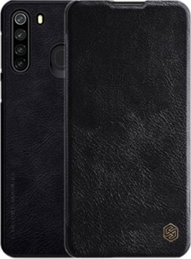 Qin Series Samsung Galaxy A21 Flip-deksel - Svart