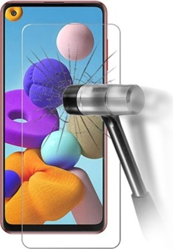 Samsung Galaxy A21s Skjermbeskyttere Panzerglass - 9H, 0.3mm - Klar
