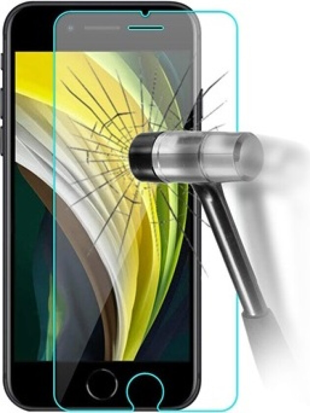 iPhone SE (2020)/SE (2022) Skjermbeskyttere Panzerglass - 9H, 0.3mm - Klar
