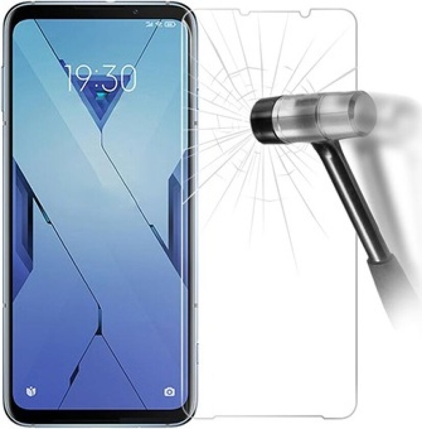 Xiaomi Black Shark 3S Skjermbeskyttere Panzerglass - 9H, 0.3mm - Klar