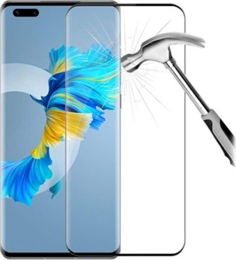3D CP+ MAX Huawei Mate 40 Pro Skjermbeskytter i Herdet Glass
