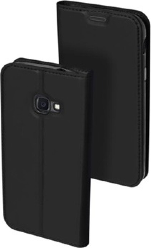 Skin Pro Samsung Galaxy Xcover 4s, Galaxy Xcover 4 Flip-deksel - Svart