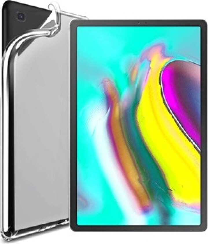 Antiskli Samsung Galaxy Tab A 10.1 (2019) TPU-deksel - Gjennomsiktig