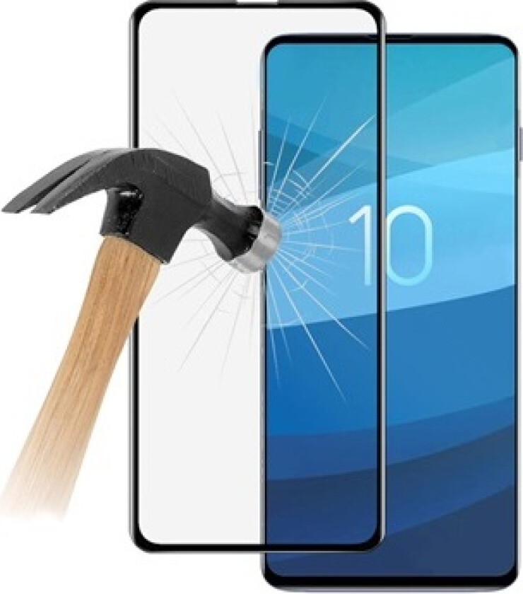 Full Størrelse Samsung Galaxy S10e Skjermbeskyttere Panzerglass - Svart