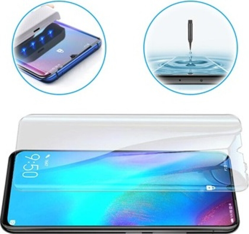 UV Huawei P30 Pro Skjermbeskyttere Panzerglass - Klar