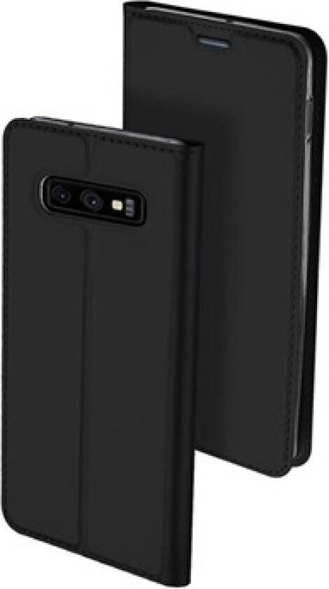 Skin Pro Samsung Galaxy S10e Flip-deksel - Svart