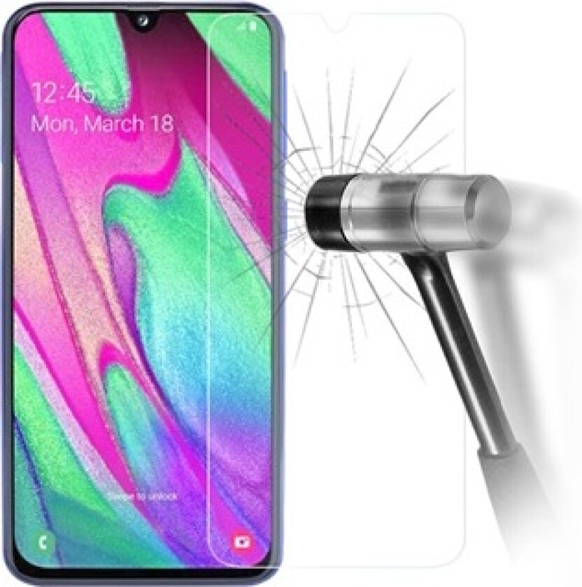 Samsung Galaxy A40 Skjermbeskyttere Panzerglass - 9H, 0.3mm - Klar
