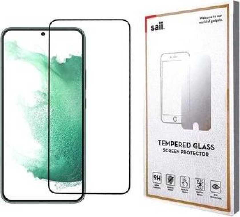 Samsung Galaxy S24+ Saii 3D Premium Skjermbeskyttere Panzerglass - 9H, 2 Stk.