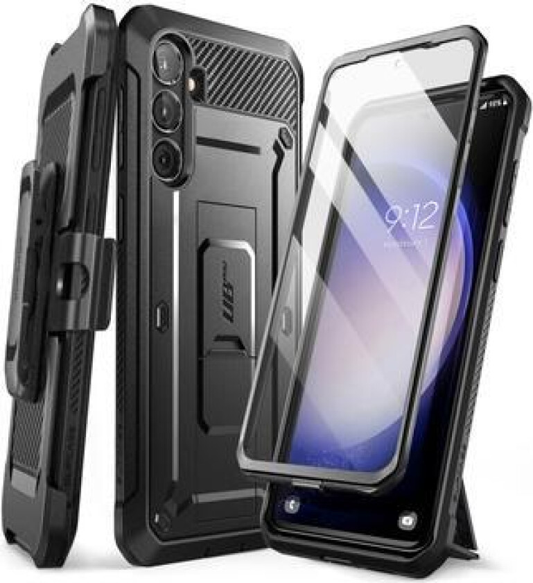 Samsung Galaxy S23 FE Supcase Unicorn Beetle Pro Hybrid-deksel - Svart