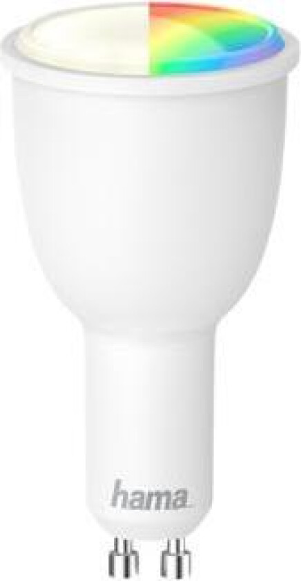 LED-lyspære med reflektor 4,5W A+ 300 lumen RGB/hvitt lys