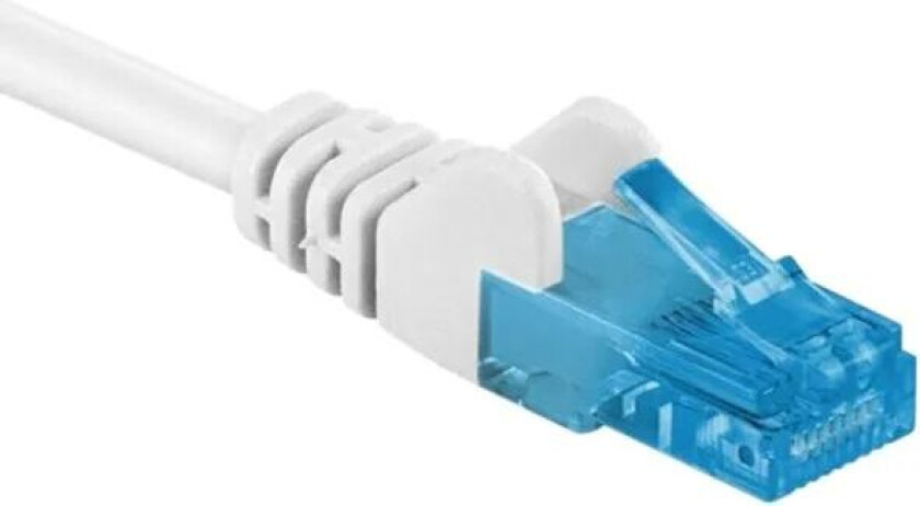 Halogenfri UTP-nettverkskabel Cat. 6a Hvit 30 m