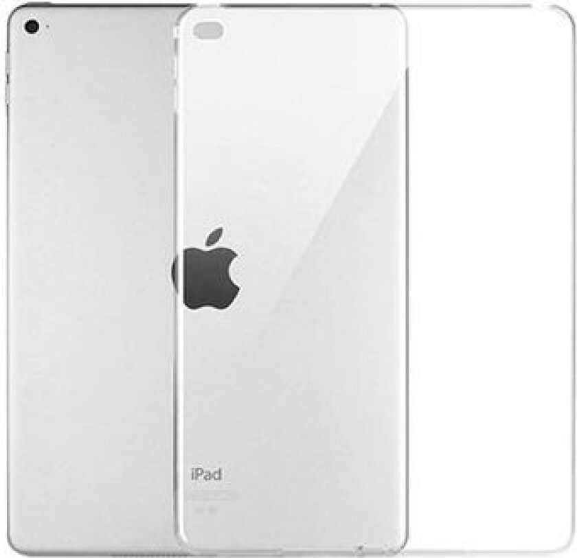 Antiskli iPad Air 2 TPU-deksel - Gjennomsiktig