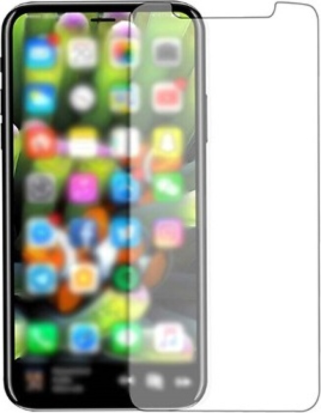 iPhone X/XS Skjermbeskyttelse i Herdet Glass - Kristallklar