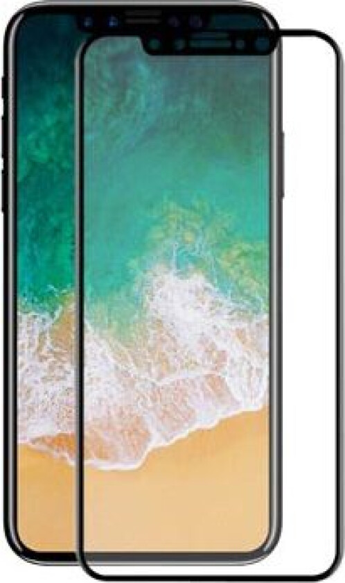 iPhone X/XS/11 Pro Hat Prince 3D Full Size Skjermbeskyttere Panzerglass - Svart