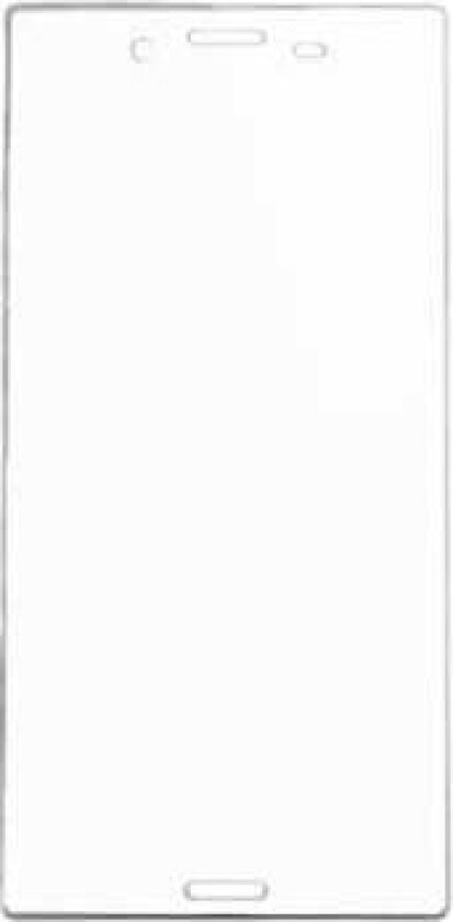 Sony Xperia X Compact Full Dekning Skjermbeskyttere Panzerglass - Gjennomsiktig