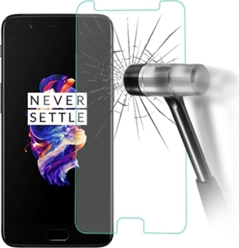 OnePlus 5 Skjermbeskyttere Panzerglass