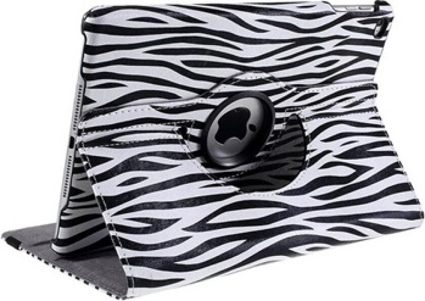 iPad 9.7 2017/2018 Roterende Deksel - Zebra