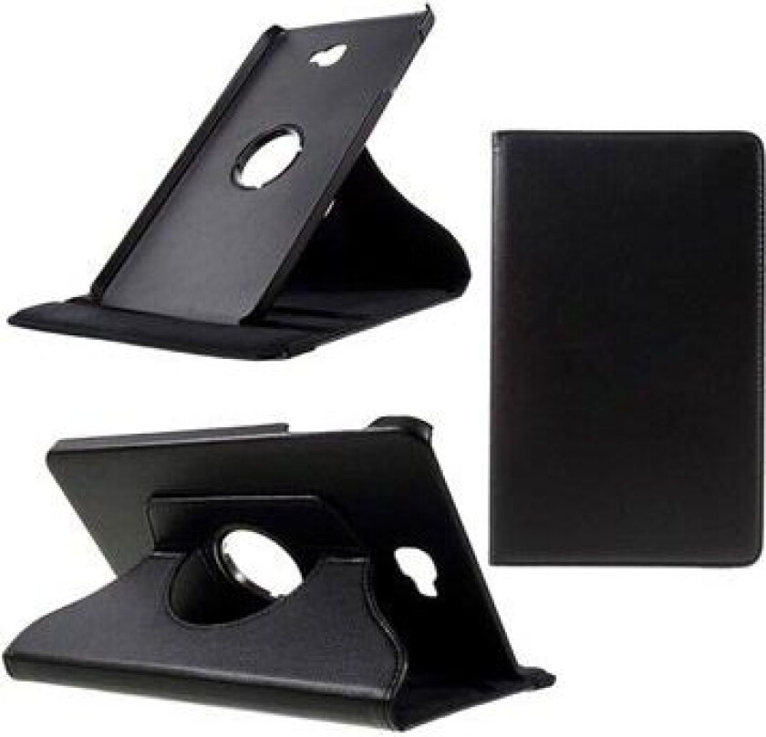 Samsung Galaxy Tab A 10.1 (2016) T580, T585 Roterende Deksel - Svart