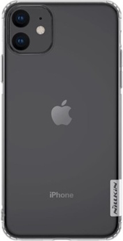 Nature 0.6mm iPhone 11 TPU-deksel - Gjennomsiktig