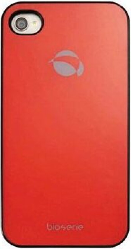 iPhone 4 / 4S Krusell GlassCover Deksel - Rød