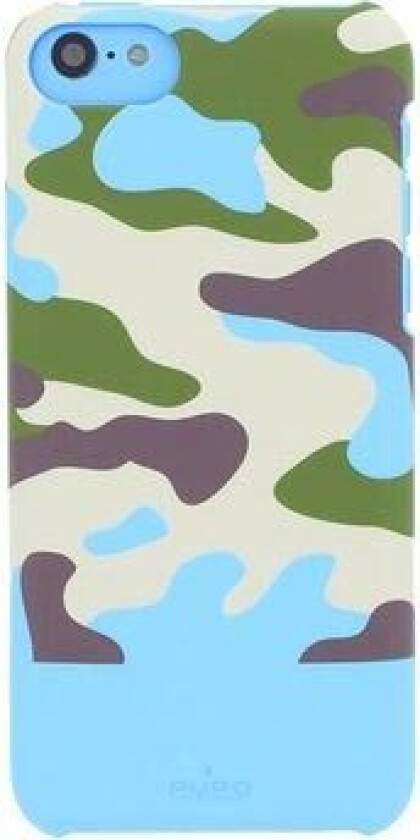 iPhone 5C Puro Camou Deksel - Blå