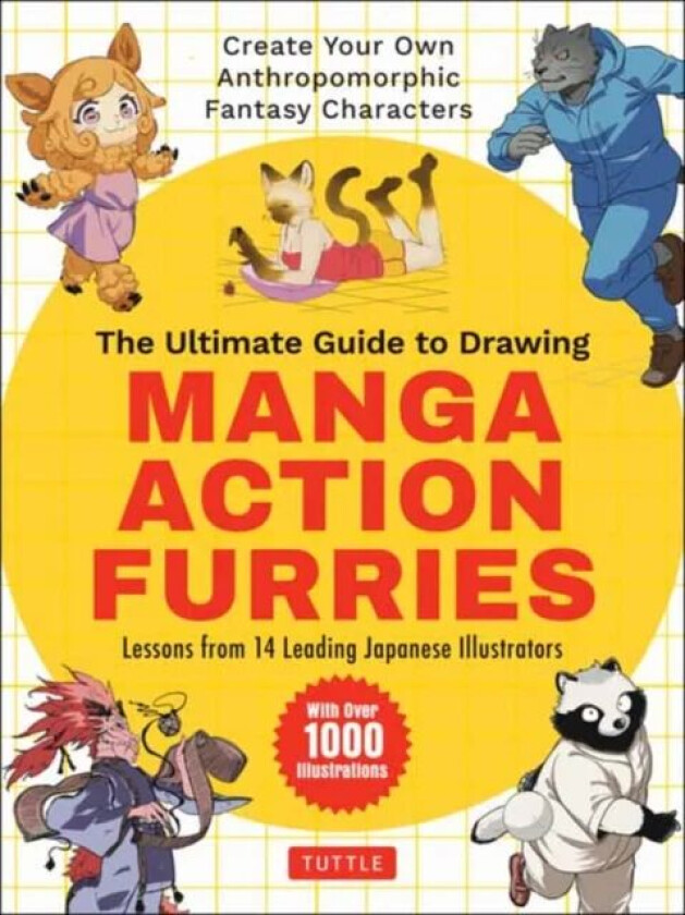 The Ultimate Guide to Drawing Manga Action Furries av Genkosha Studio, Hitsujirobo