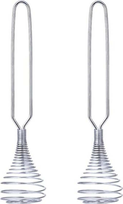 2X Spiralfjær Visp Håndmikser Visp Visp Rustfritt Stål Verktøy