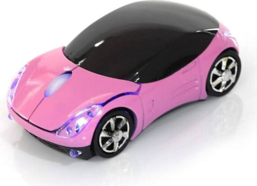 2.4G trådløs mus bilmus med USB-mottaker 1600DPI optisk mus