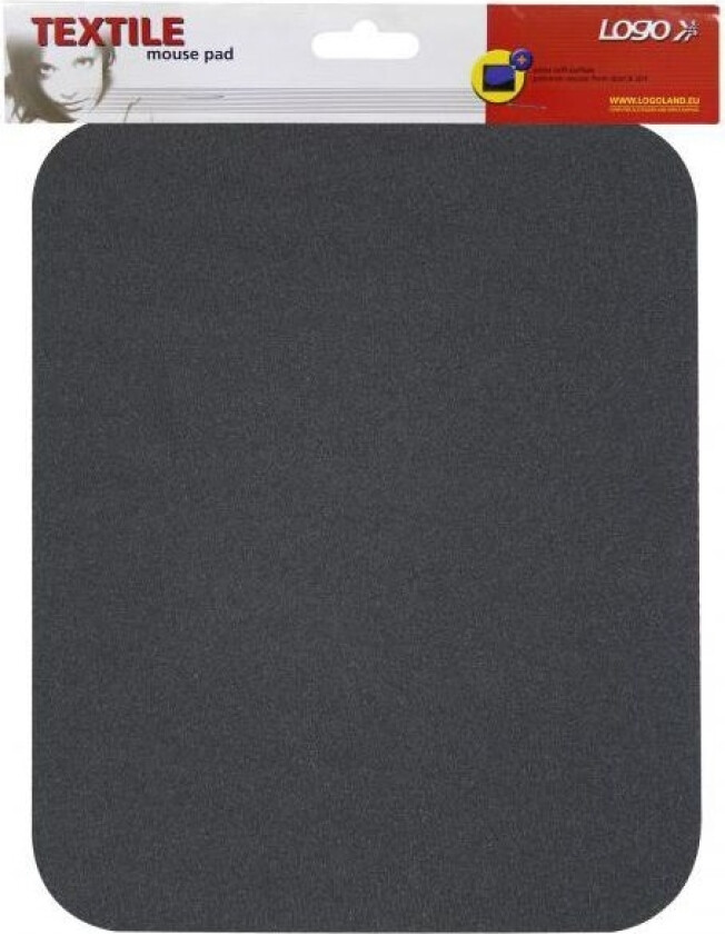 Musematte, Myk, Svart (50150)