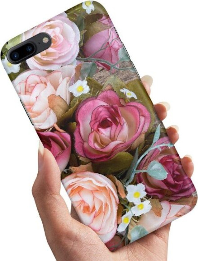iPhone 7/8 Plus - Deksel/Mobildeksel Blomster