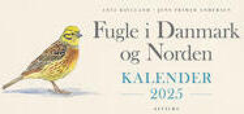 Fugle i Danmark og Norden - Kalender 2025