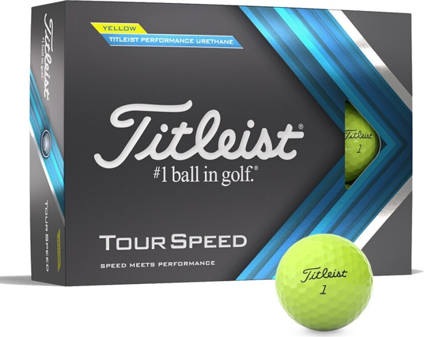 Tour Speed Golfball Gul