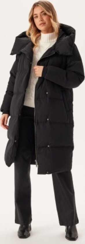 Louise Long Down Jacket Black XS